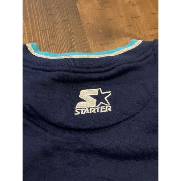 Vtg 90s Starter NHL NY Islanders Fisherman Crewneck Logo Sweatshirt Sz L NOS NWT - Picture 6 of 8